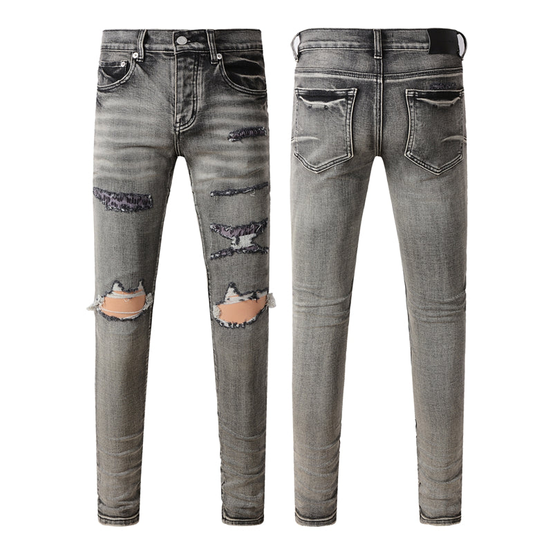 PURPLE  Fashion Jeans 9068