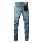 PURPLE  Fashion Jeans 9073