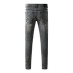 PURPLE  Fashion Jeans 9123