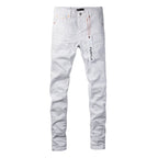 PURPLE  Fashion Jeans 9024
