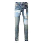 SOLLSALE-PURPLE  Fashion Jeans 9015