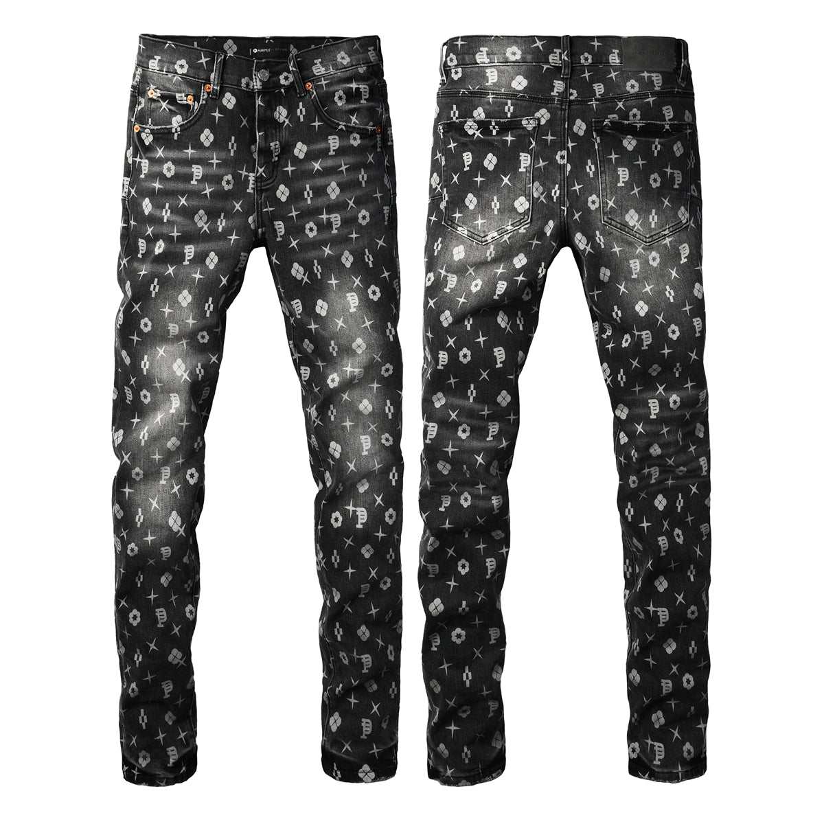 PURPLE  Fashion Jeans 9112