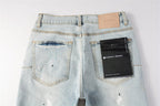 PURPLE  Fashion Jeans 5006