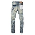 PURPLE  Fashion Jeans 9037