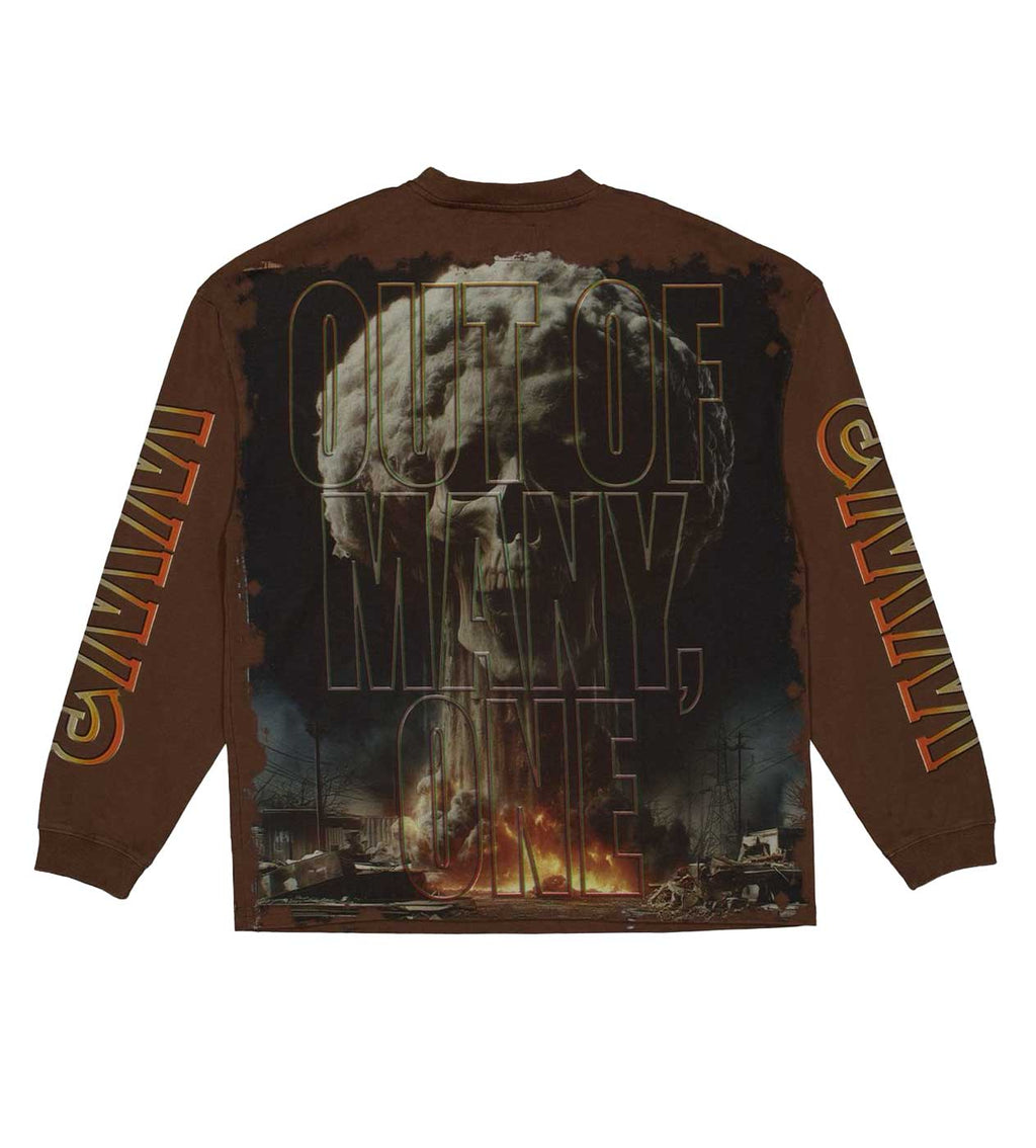 Godspeed Code Red L/S Tee Brown